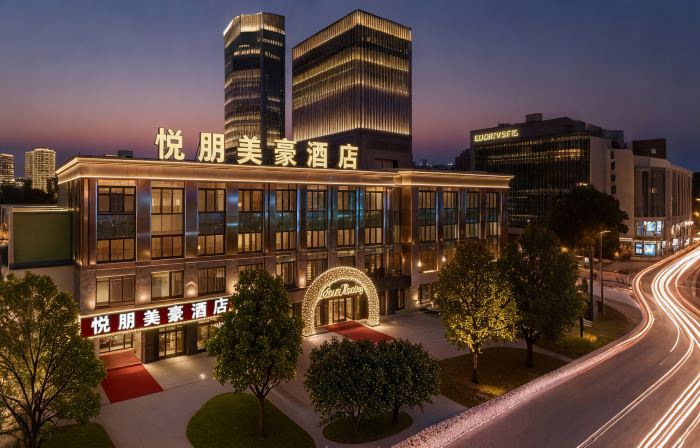 Yuepeng Meihao Hotel (Oriental Lijingmao Branch, Qingyang High speed Railway Station)
