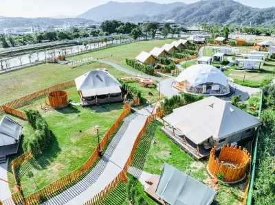 廣州奔樂HIPCAMP帳篷營地（鴨洞河店） 桃花島附近的飯店