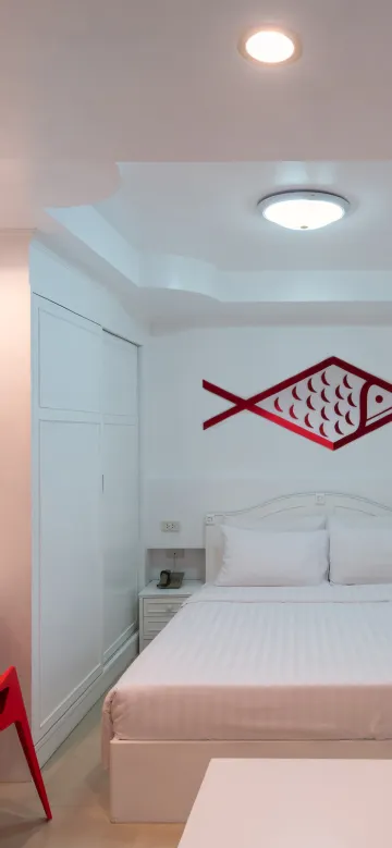 ห้องสตูดิโอเตียงเดี่ยวเชื่อมสระว่ายน้ำ