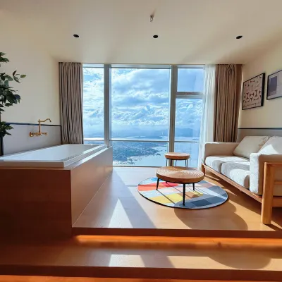 Amoy Hidden‑Sea Inn (Xiamen University Shimao Twin‑Towers Branch) 얀우 브리지 주변 호텔