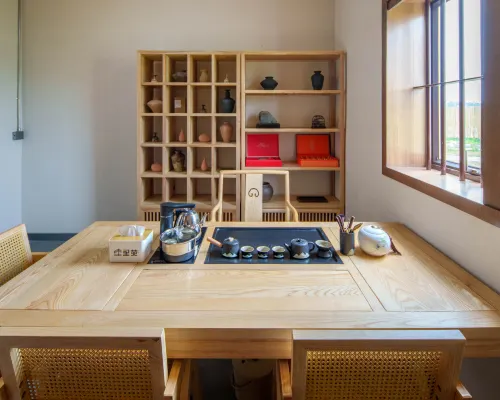 Liyuan Daoxiang Diaolou Boutique Cultural Homestay (Chikan Ancient Town Scenic Area Branch) تناول الطعام Photos