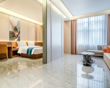 Ningzhou Hugo Hotel Hoteles en Ningxian