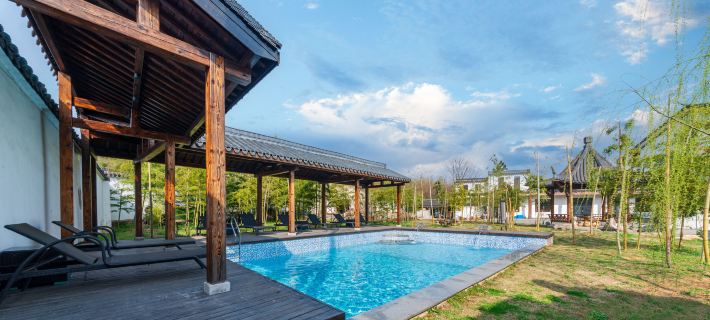 Fuchun Mountain Residence Su (Yixing Zhanggongdong Branch) Hoteles en Liyang