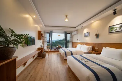 Yunhe terrace leisure Meiye bamboo B & B Hotels near Qixingdun Observation Deck