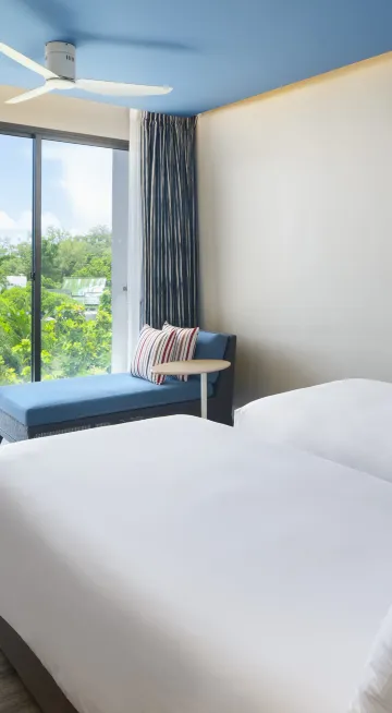 ห้องดีลักซ์ซันเซ็ทเตียงแฝด