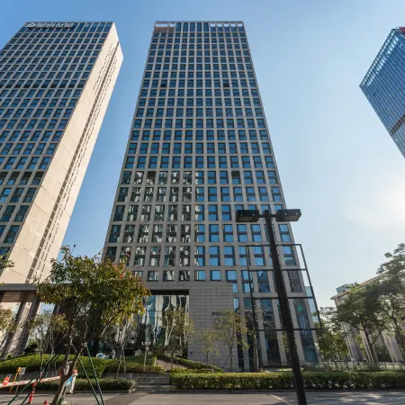guangzhouShu'an Vacation Apartments（Pazhou Convention and Exhibition Center ） Отели рядом с достопримечательностью «Весенняя кантонская ярмарка»