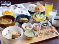 Nanki Shirahama Tore Tore Village - breakfast