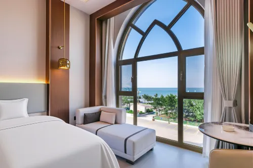 Yantai Penglai Seaview Rezen Hotel - 워터파크
