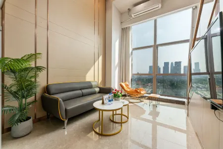 Zhuomeiya Hotel Apartment (Guangzhou Zhujiang New Town Yucun Subway Station)