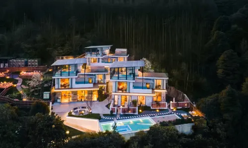 Yunfuli Yunsu·Yidao Qingcheng·camping Mountain Private Hot Spring B&B