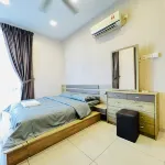 The Senai Garden Apartment Near Senai Airport&Jpo - balcony