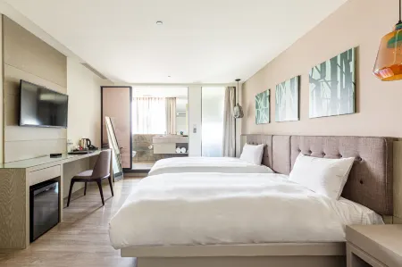 Hub Hotel Kaohsiung Yawan Branch Отели рядом с достопримечательностью «Zhengfeshe»