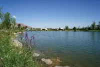 Zhangye Linze Danxia Bay Countryside Hotel - Bjergudsigt