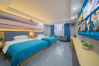 Jieyang Tiansidun Apartment Boutique Stay - วิวภูเขา