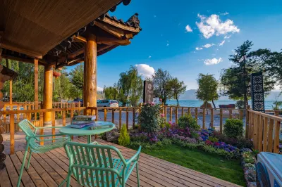 First sight of Huyun residential hotel in Lugu Lake Hotels in Yanyuan