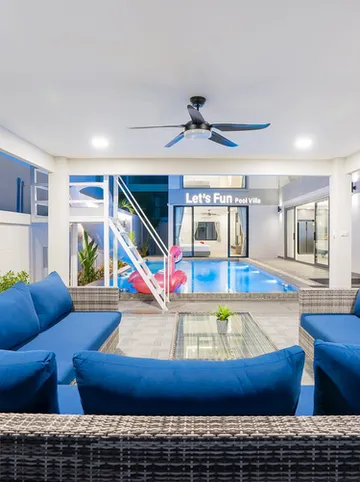 รูปภาพของโมเดิร์น 7 ห้องนอน ไพรเวท พูลวิลล่า - VVP43.5