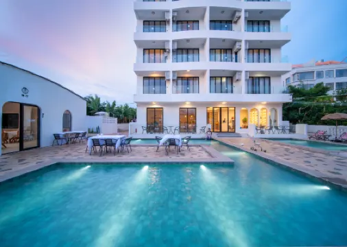 Weizhou Island Weiqi Light Luxury Seaview Holiday Homestay (Dishui Danping Branch) Отели рядом с достопримечательностью «Great Palace»