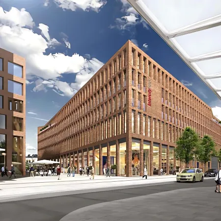 IntercityHotel Hamburg-Barmbek Отели рядом с достопримечательностью «Станция метро "Берне"»