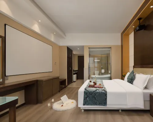 Duoyan Hotel (Wuhan Optics Valley Plaza) الغرف Photos