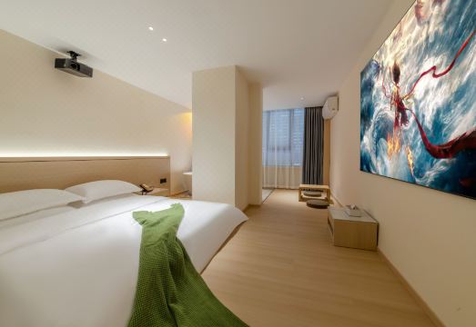 스마트 변기가 설치된 현대적 욕실