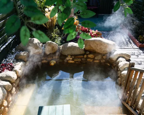 北京煜鑫溫泉私湯花園民宿 小汤山附近的飯店