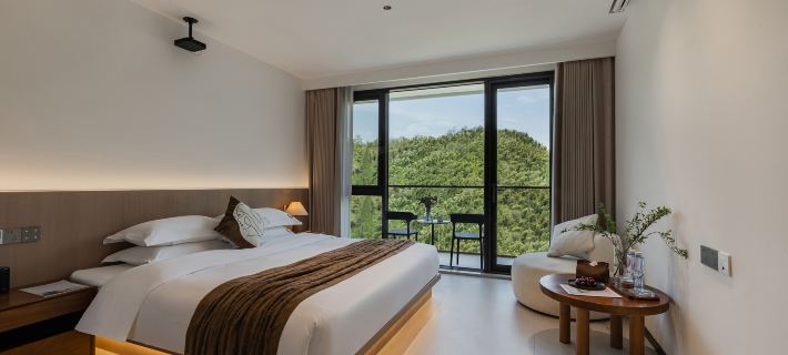 An and Jane Cloud Walk Residence Mountain and Sichuan Hotele w: Powiat Anji