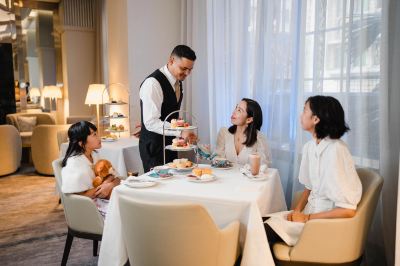 レストラン ラディソンブル プラザホテル シドニーの写真