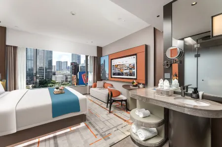 From·K Hotel (Guangzhou Tianhe Zhengjia Plaza Tiyuxi Road Metro Station Branch) Отели рядом с достопримечательностью «Guangdong Technical College of Water Resources and Electric Engineering Tianhe Campus»