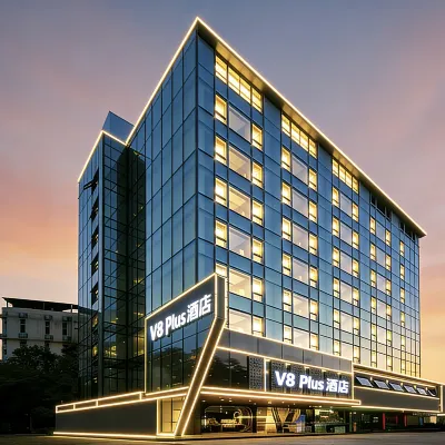 V8plus Huanzhi Hotel Haikou Qilou Laojie Branch Hotel berhampiran Haikou People's Park