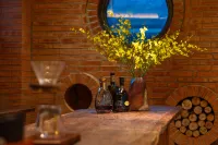 Hot Spring Forest Healing Art Homestay - bar