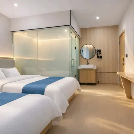 Qingjing · Boyue Hotel Отели рядом с достопримечательностью «Библиотека Сианьского нефтяного университета (Юйуйский кампус)»