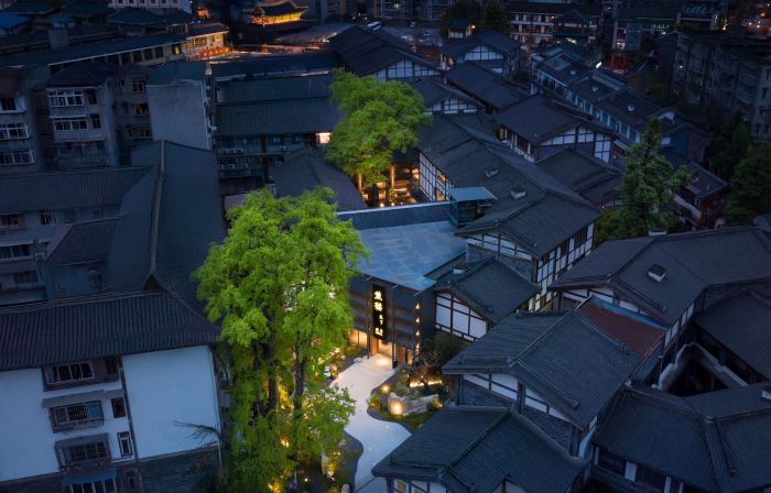 熊猫来了庭ホテル（都江堰景区南橋）