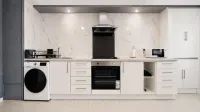 Free Parking Spacious 2BR Sleeps 5 - Families & Contractors - Condos