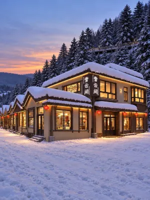 Xueyun Jian · Yiyun Elysian · Snow View Resort Hotel (China's Snow Town Xueyun Street) - New