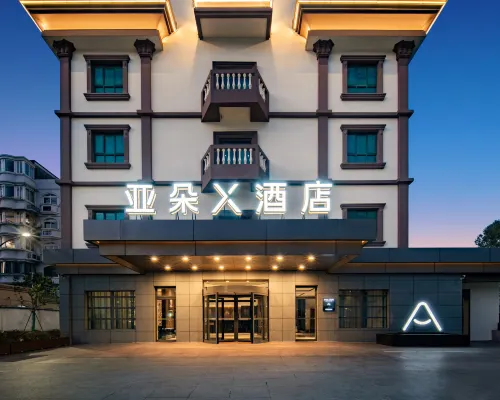 Atour X Hotel Ningbo Railway Station North Square Hotel berhampiran Jambatan Daqing