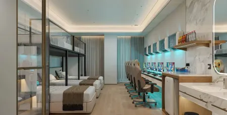 Yunchaoshang E-Sports Hotel (Yongxiu County Government People's Square) Отели рядом с достопримечательностью «bai lian hu shi di gong yuan»