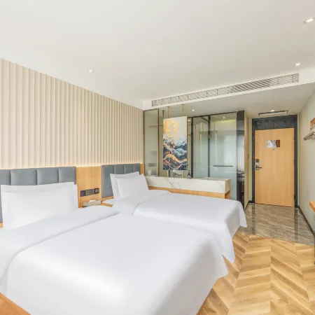 Super8 Yue Hotel (Beijing Wukesong Yuquan Road) Отели рядом с достопримечательностью «Станция метро Wukesong»