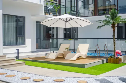 Suzhou Manbuli Homestay - สระว่ายน้ำส่วนตัว