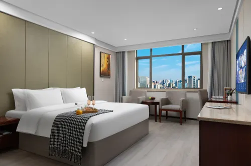 Jinze Hotel (Ningxiang Wanda Plaza Pedestrian Street Store) - balcone