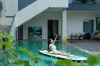 Floral Hotel·Qixili · Surround Mountain Stream & Private Hot Spring Designer Villa - Rooftop Pools