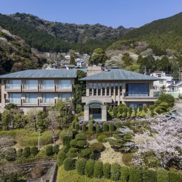 ARyokan Kingetsu Atami Sanso Shuttle service Hotel dekat Stasiun Kinomiya