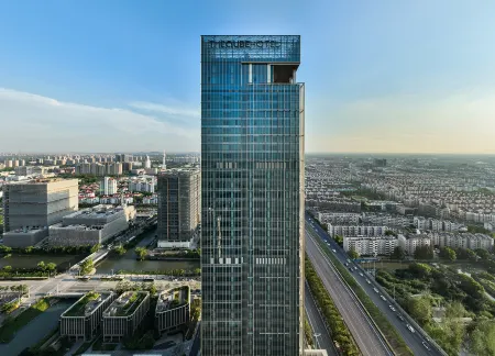 The QUBE Hotel Shanghai Qingpu Отели рядом с достопримечательностью «Kezhi Garden»