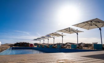 Brilliant Starry Sky Starry · Sunset Sand Reflection 360° Panoramic Desert Homestay