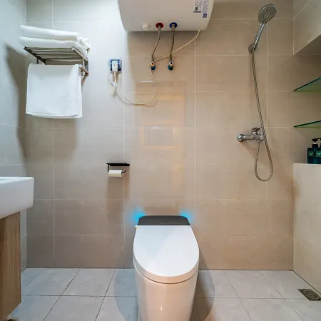 Orange Time Scenic Apartment (Yantai University Wanxianghui)