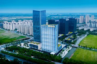 嘉興南湖大道中元開元大酒店（嘉興南站店） 鄰近金明寺西施妝台的酒店