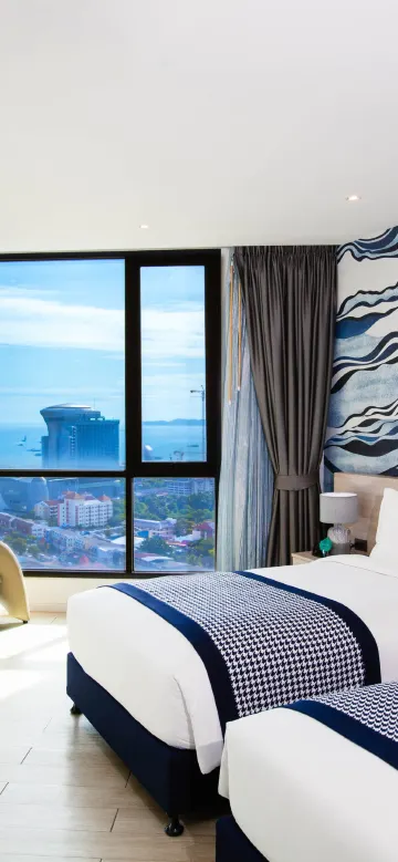 ห้องดีลักซ์ วิวทะเล