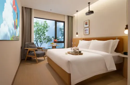 Shanli · Mountain View ° Chayu Qingshan | Scenic Yaochi | Vacation Boutique Stay (Shangqingtang)