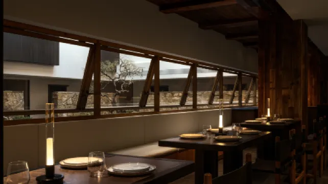 The Evening Mountain Range in Bipang Valley