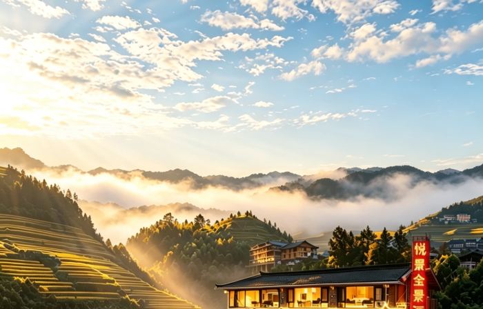 悅墅·全景民宿（龍脊梯田千層天梯店）