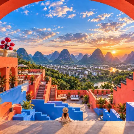 Yangshuo Guangyu Mountain View Resort Hotel